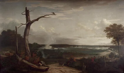 Uitzicht op de Niagara-watervallen